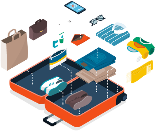 Luggage Illustration